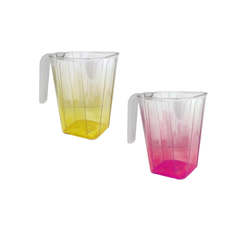 VASO CON MANGO CUADRADA SURTIDA COLORES GD DK-4119
