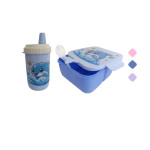 SET DE LONCHERA+TERMO ESTAMPADO DELFIN DK-4144