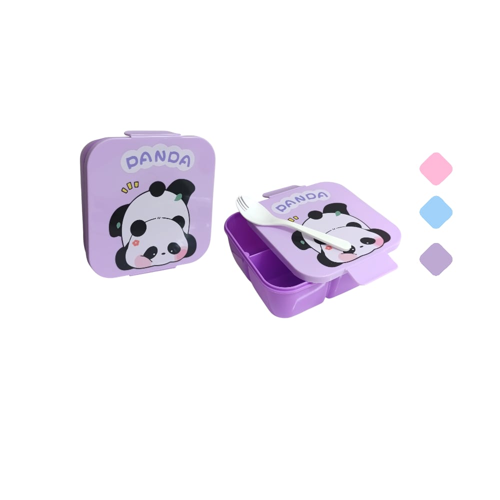 LONCHERA ESTAMPADO PANDA COLORES SURTIDOS DK-4149