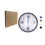 RELOJ DE PARED GD OVALADO ESTAMPADO DK-4167