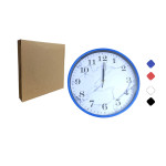 RELOJ DE PARED GD OVALADO ESTAMPADO DK-4170
