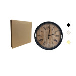 RELOJ DE PARED REDONDO ESTAMPADO MD DK-4179