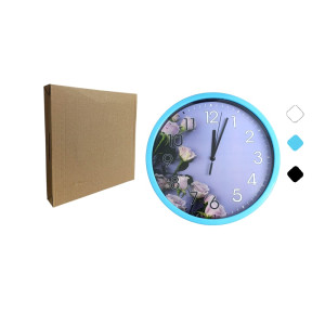 RELOJ DE PARED MD CIRCULAR ESTAMPADO DK-4186