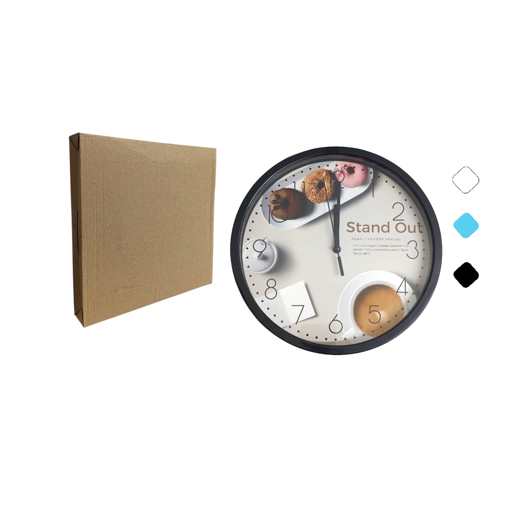 RELOJ DE PARED MD CIRCULAR ESTAMPADO DK-4187
