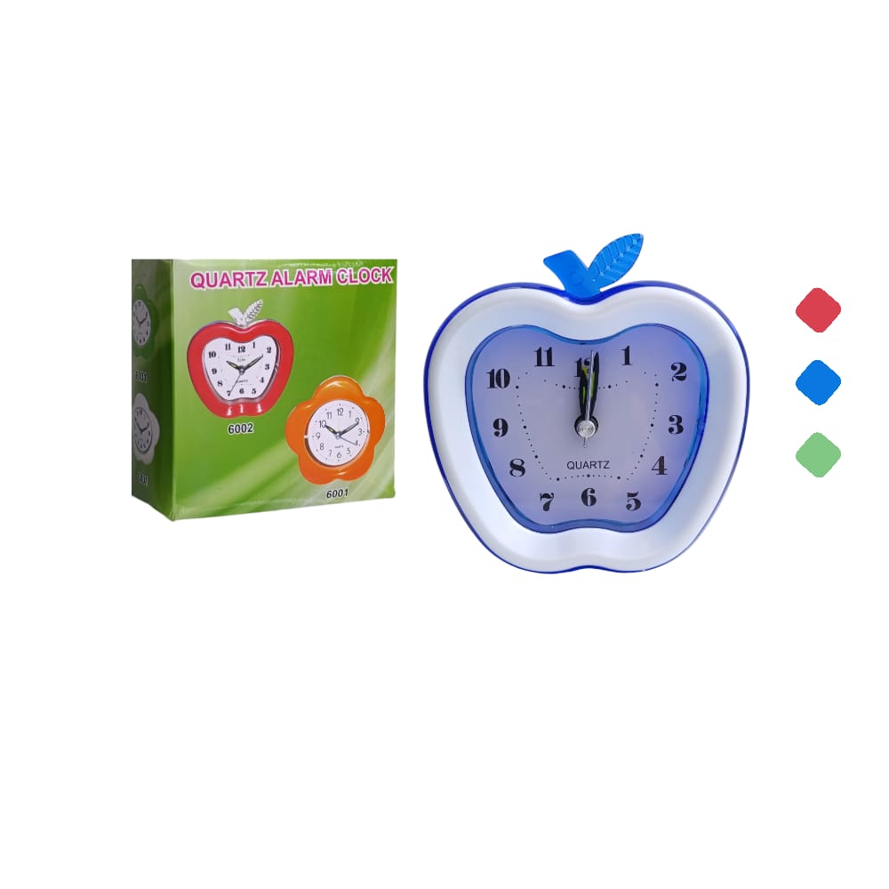 RELOJ DESPERTADOR MANZANA DK-4568