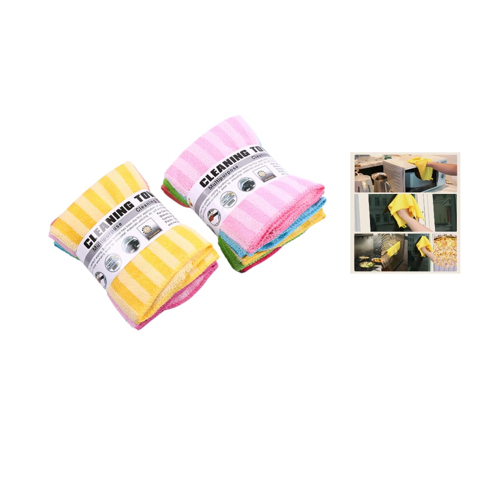 TOALLA DE COCINA RALLAS X5 DK-5023 (PQTX12)