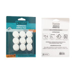 ADHESIVO REDONDO DOBLE FAZ X18 (PQTX24)