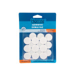 ADHESIVO REDONDO DOBLE FAZ X18 (PQTX24)