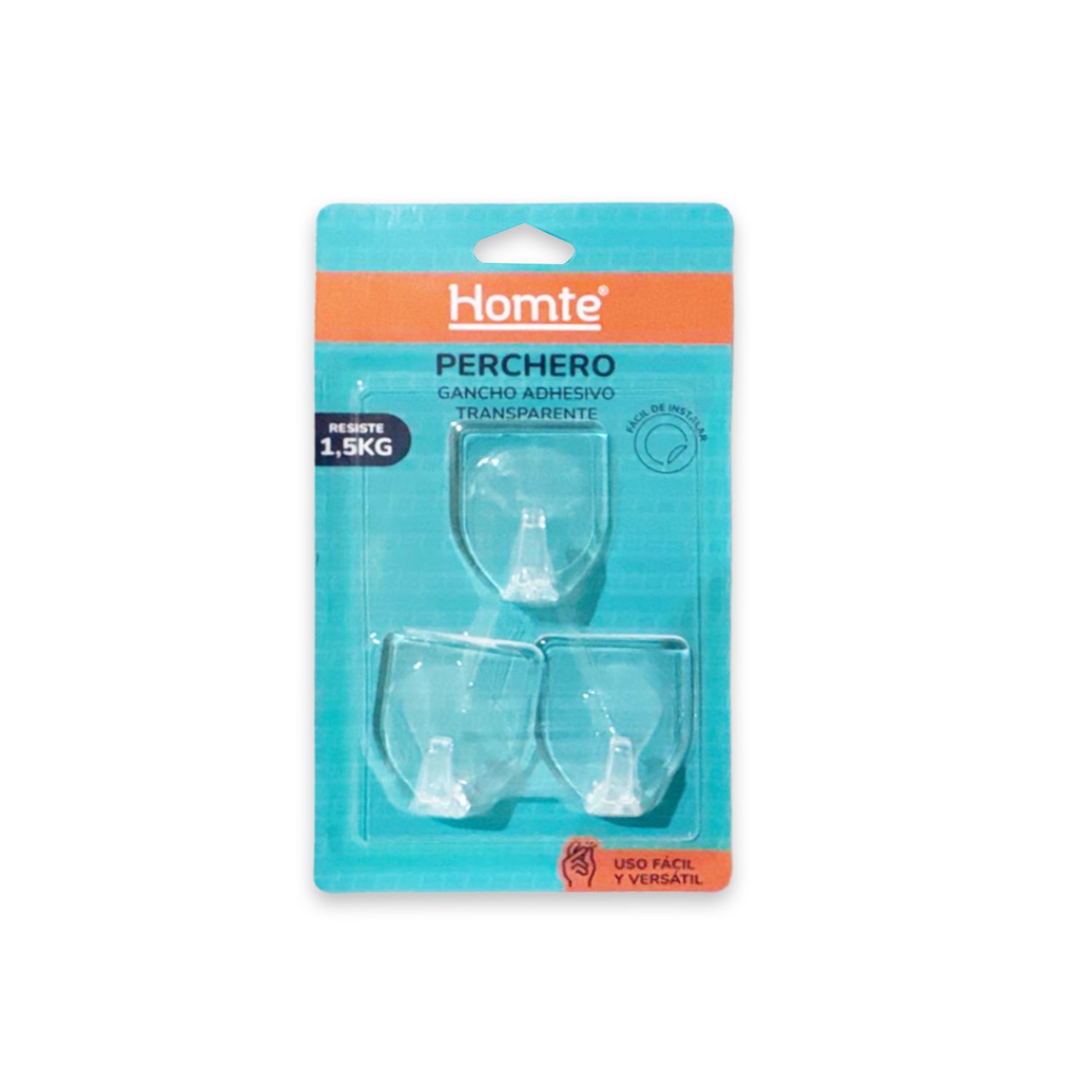 PERCHERO TRANSPARENTE X3 (PQTX20)