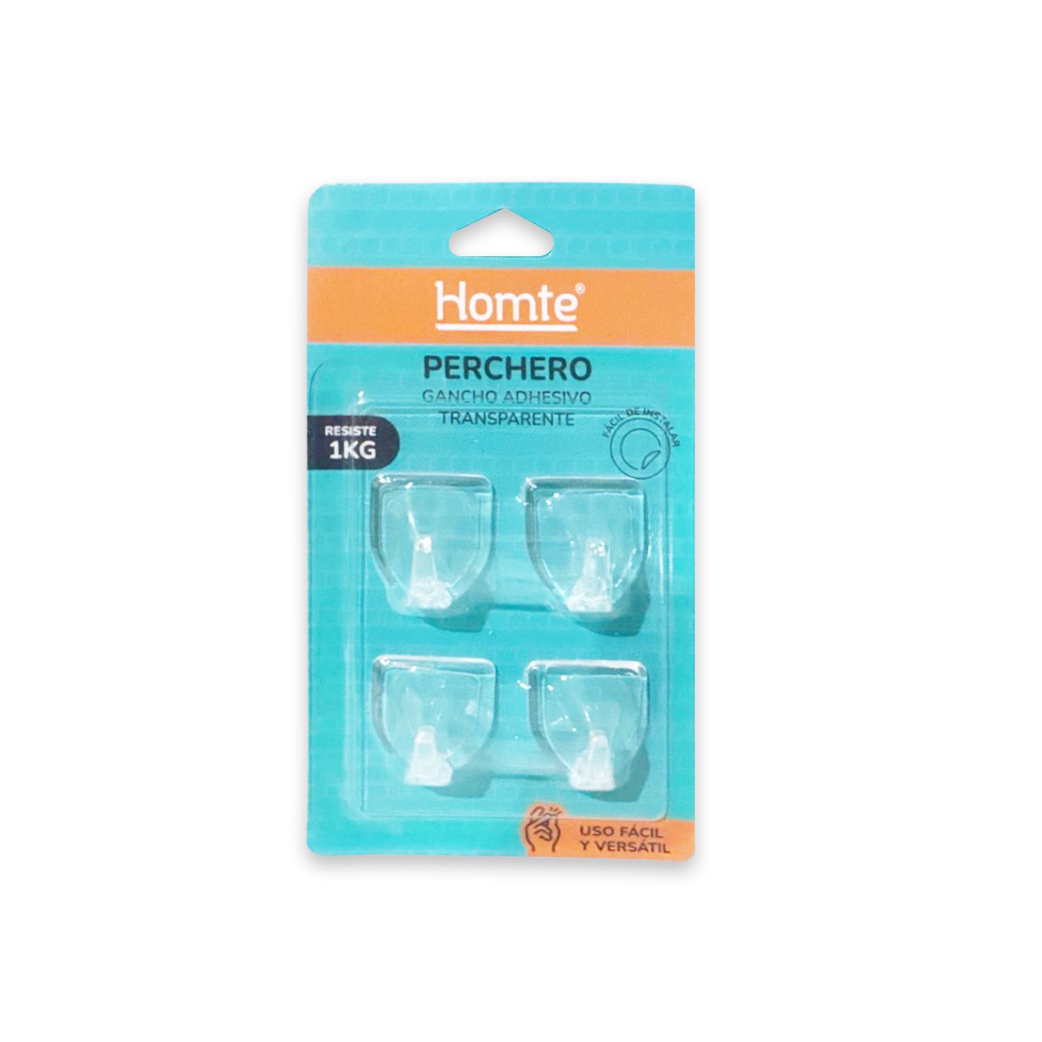 PERCHERO TRANSPARENTE X4 (PQTX20)