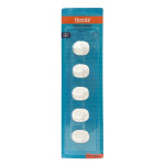 PERCHERO BLANCO OVALADO X5 (PQTX12)