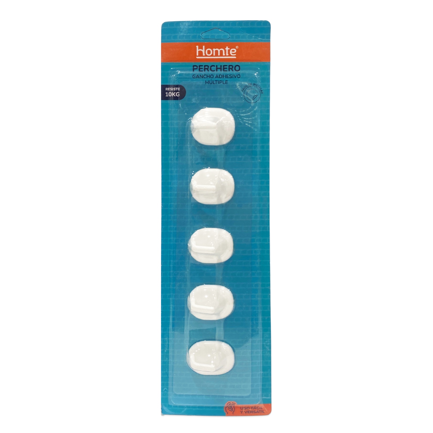 PERCHERO BLANCO OVALADO X5 (PQTX12)