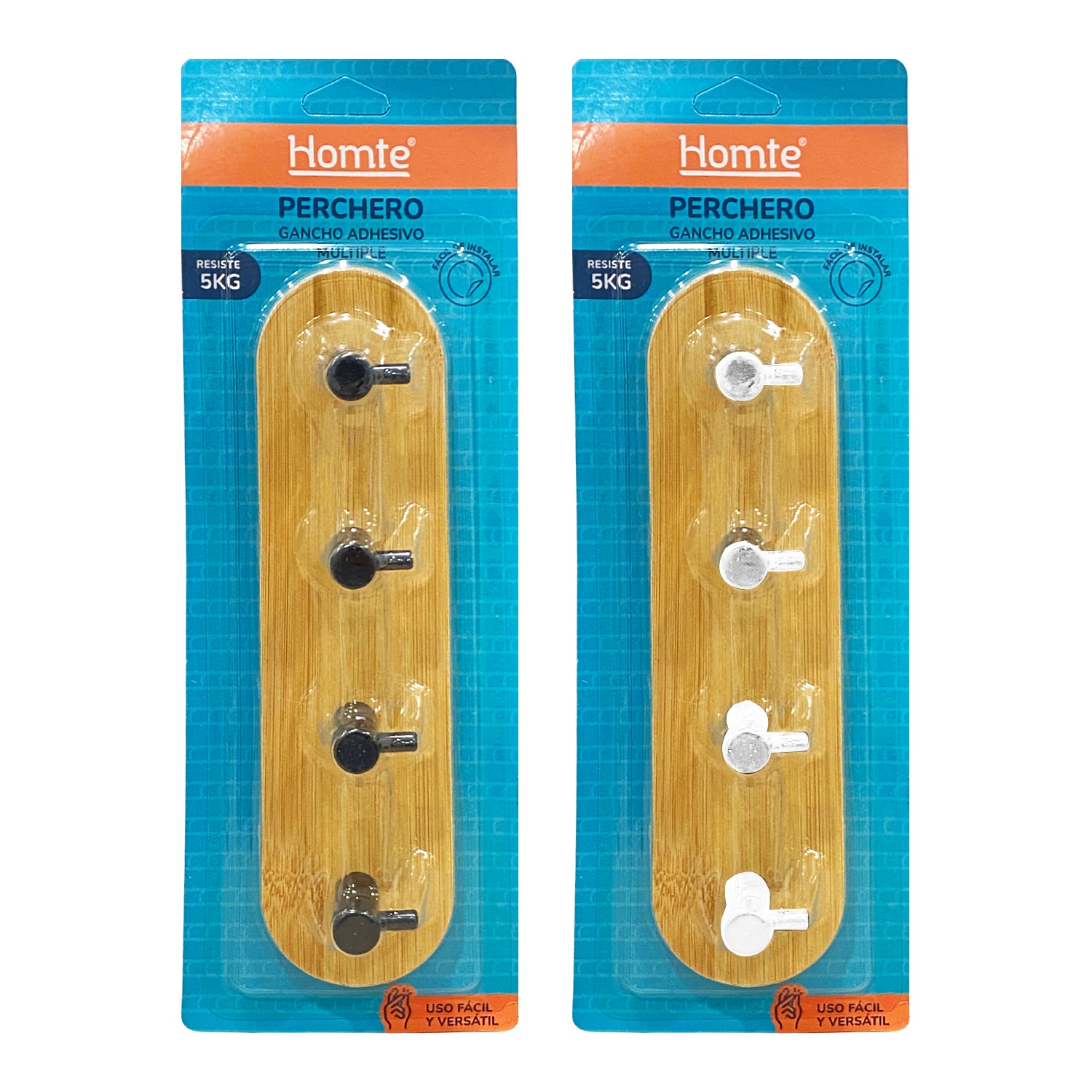 PERCHERO MADERA 4 PUESTOS (PQTX20)