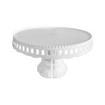 SOPORTE DE PASTEL BLANCO 29.5*16.5CM