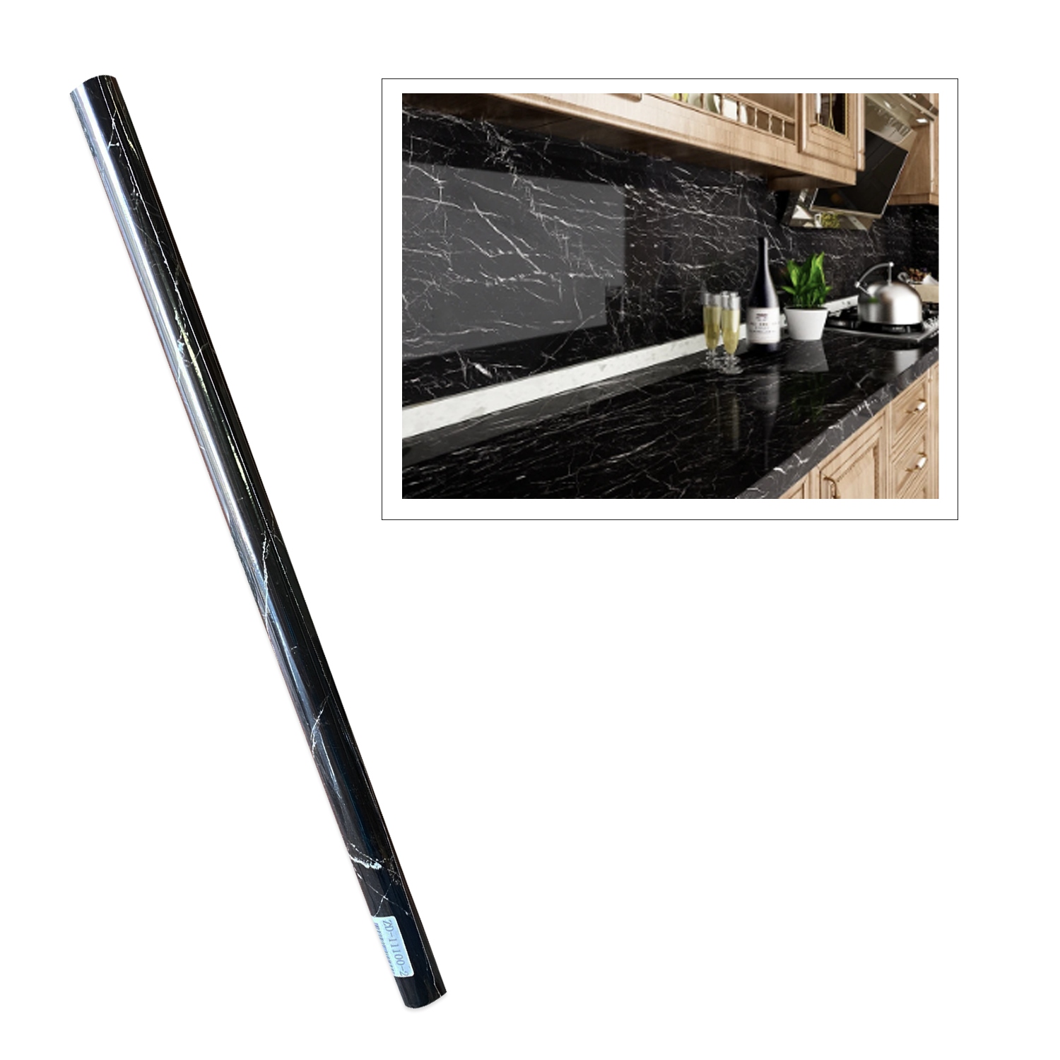 ROLLO ADHESIVO TIPO MARMOL 60CM*2M