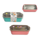 PORTACOMIDA METALICO DINOSAURIO