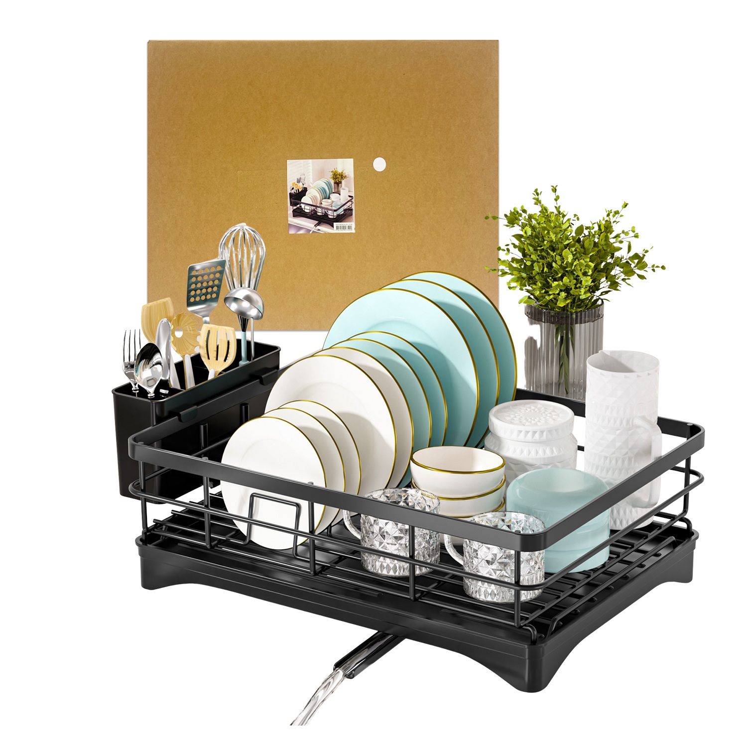 ESTANTE ESCURRIDOR DE COCINA 43*12.5*32.2CM