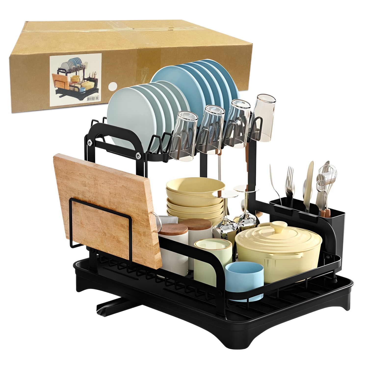 ESTANTE ESCURRIDOR DE COCINA 43*31*9.5CM