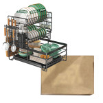 ESTANTE ESCURRIDOR DE COCINA 38*19*32CM