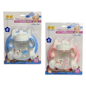 SET TERMO INFANTIL CON CUBIERTOS Y VAJILLA 180ML