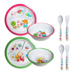 SET VAJILLA INFANTIL X4PCS