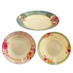 PLATO MELANINA 23CM (PQTX6)