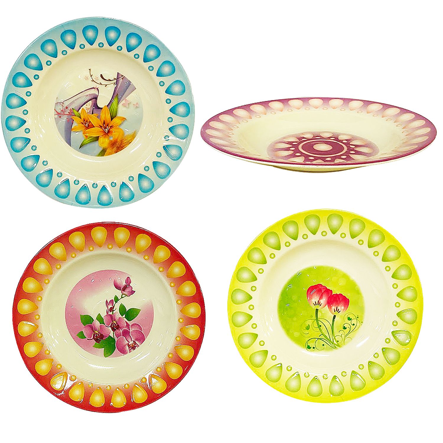 PLATO HONDO MELAMINA 20CM