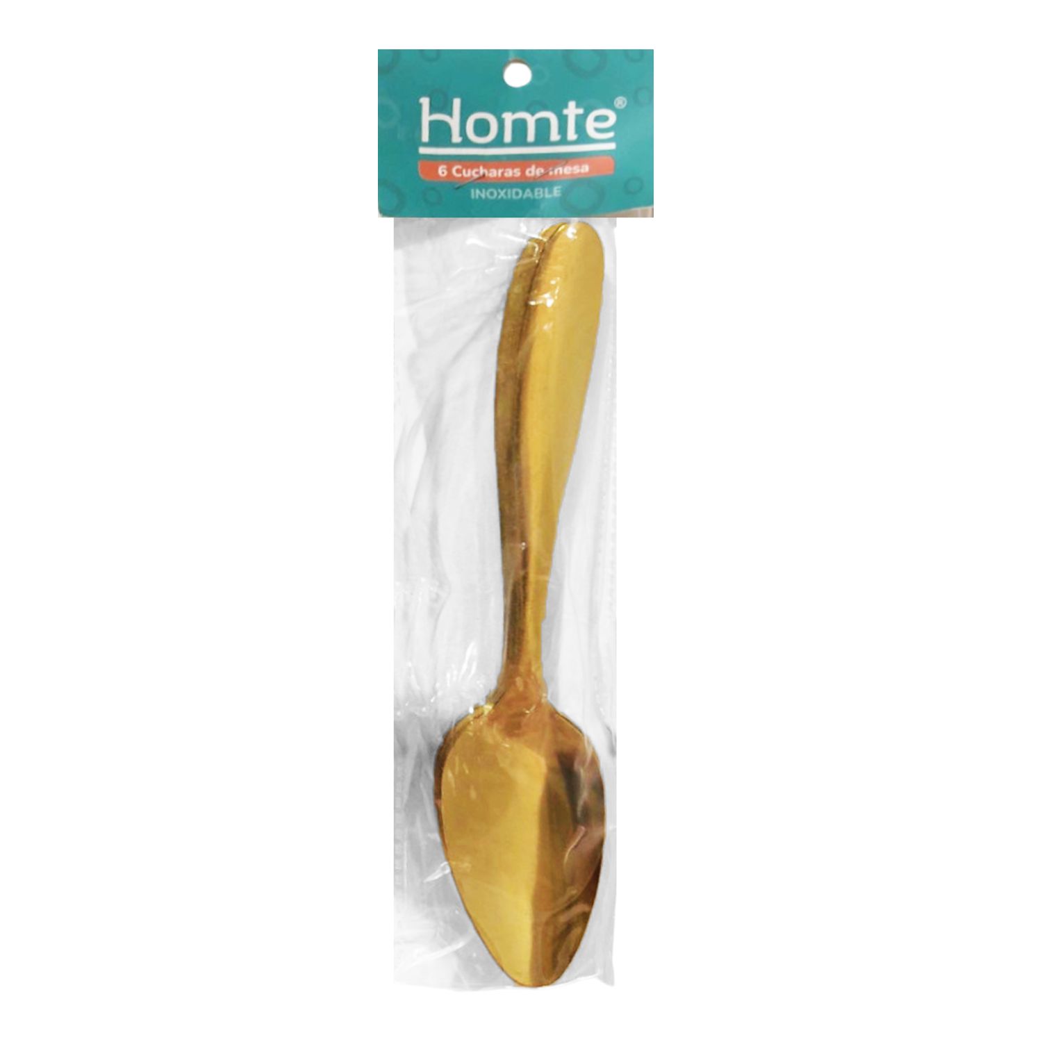 CUCHARA DORADA 40G X6