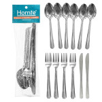 SET CUBIERTOS 25G 22G 28G X12