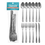 SET CUBIERTOS 25G 22G 28G X12