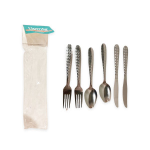 SET CUBIERTOS 38G 33G 53G X6