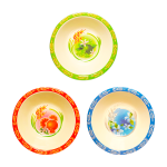 PLATO SEMIHONDO MELAMINA 20.5CM