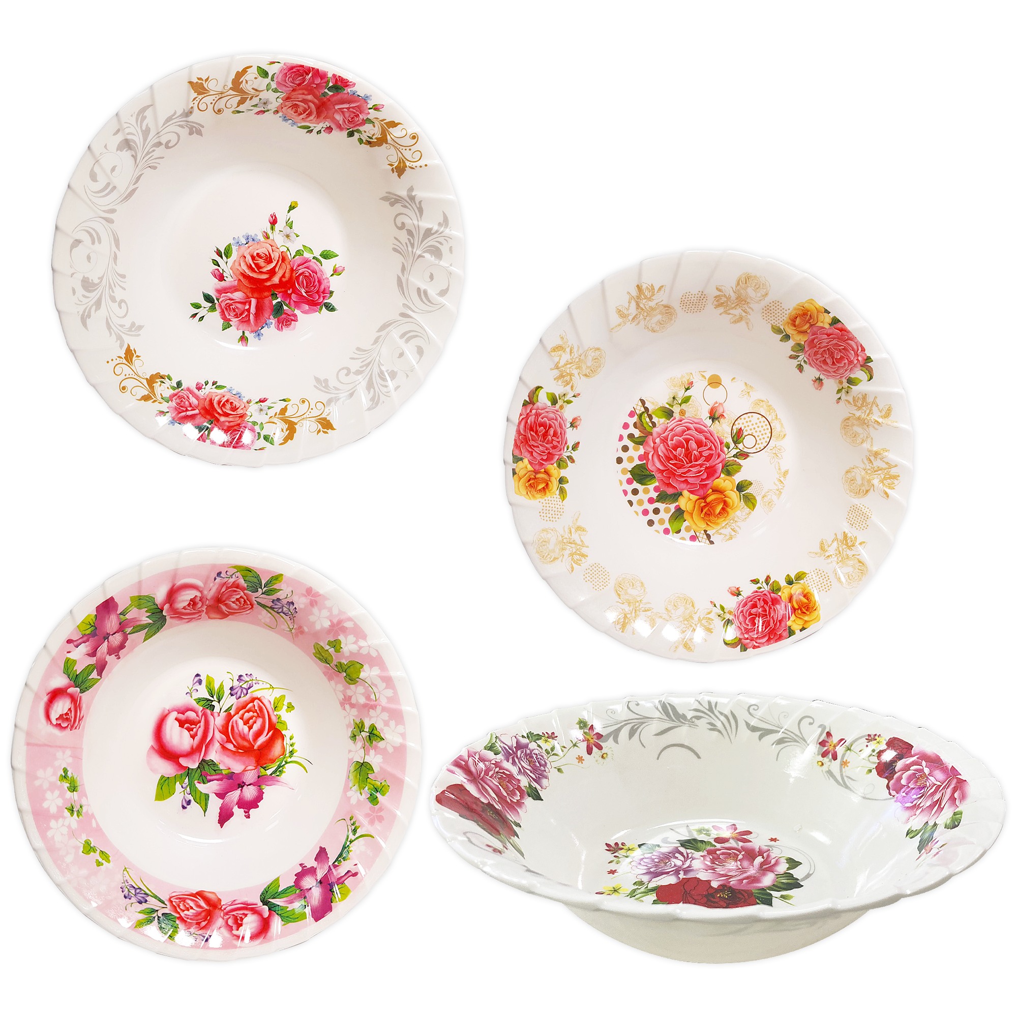 PLATO MELANINA HONDO 20.2CM (PQTX12)