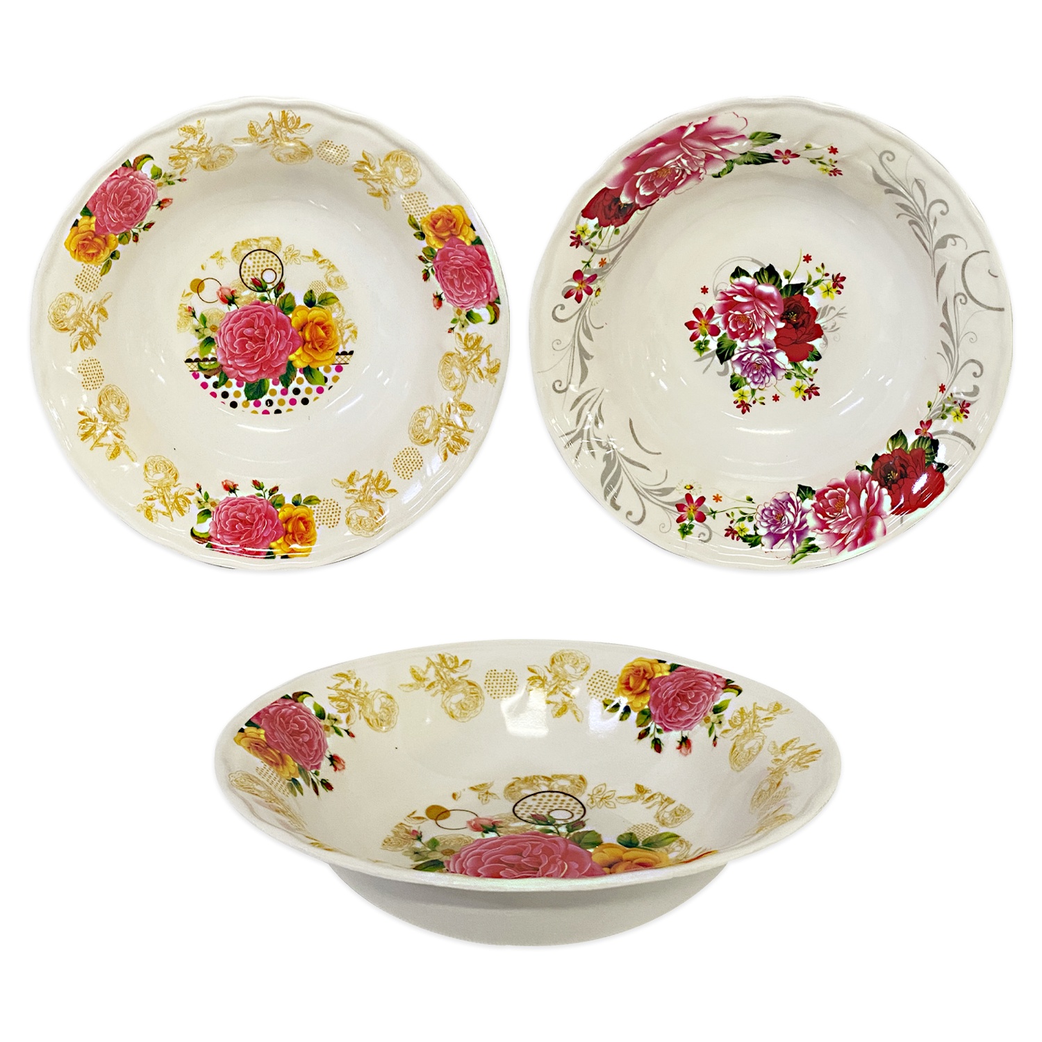 PLATO MELANINA HONDO 20.2CM (PQTX12)