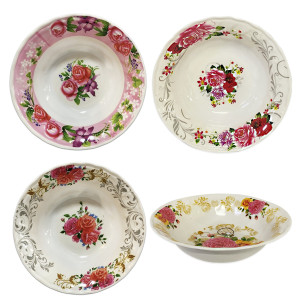 PLATO MELANINA HONDO 20.2CM (PQTX12)