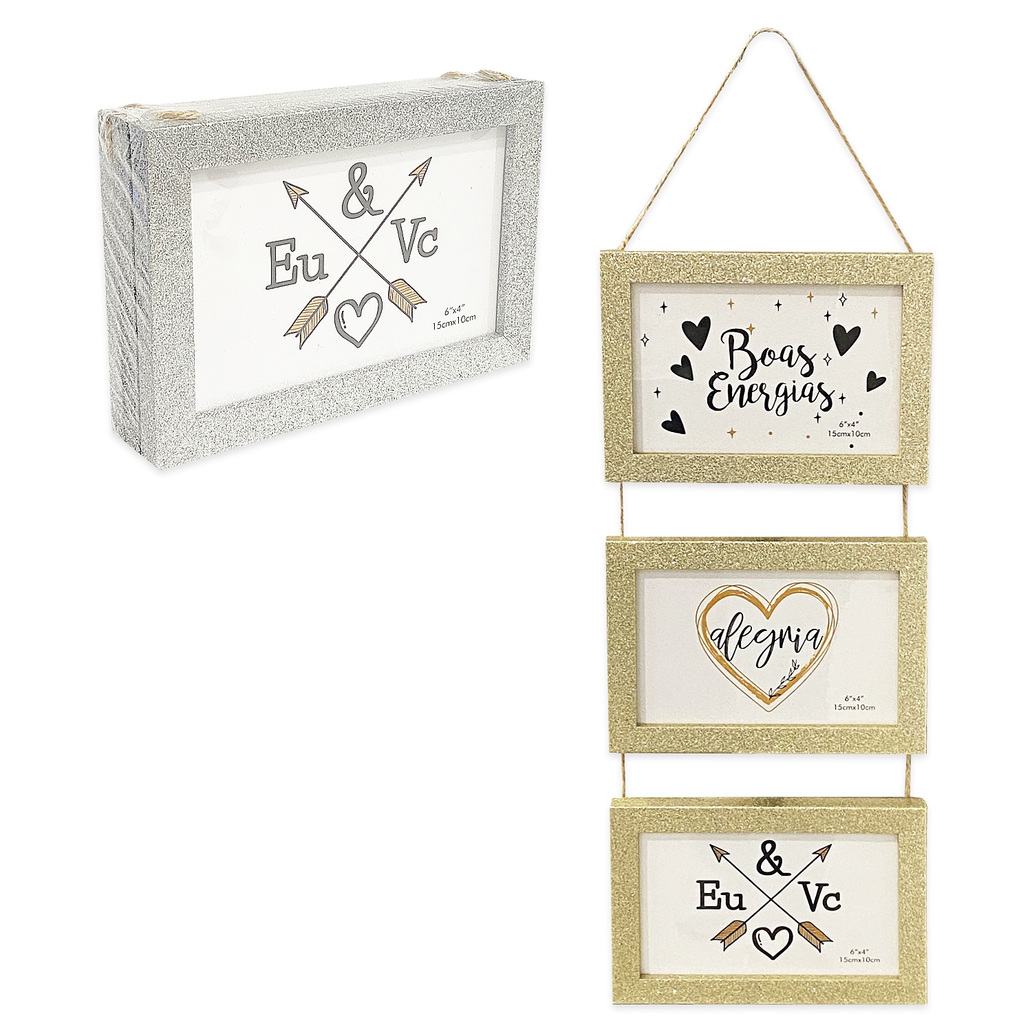 PORTARRETRATO COLGANTE X3 4*6"