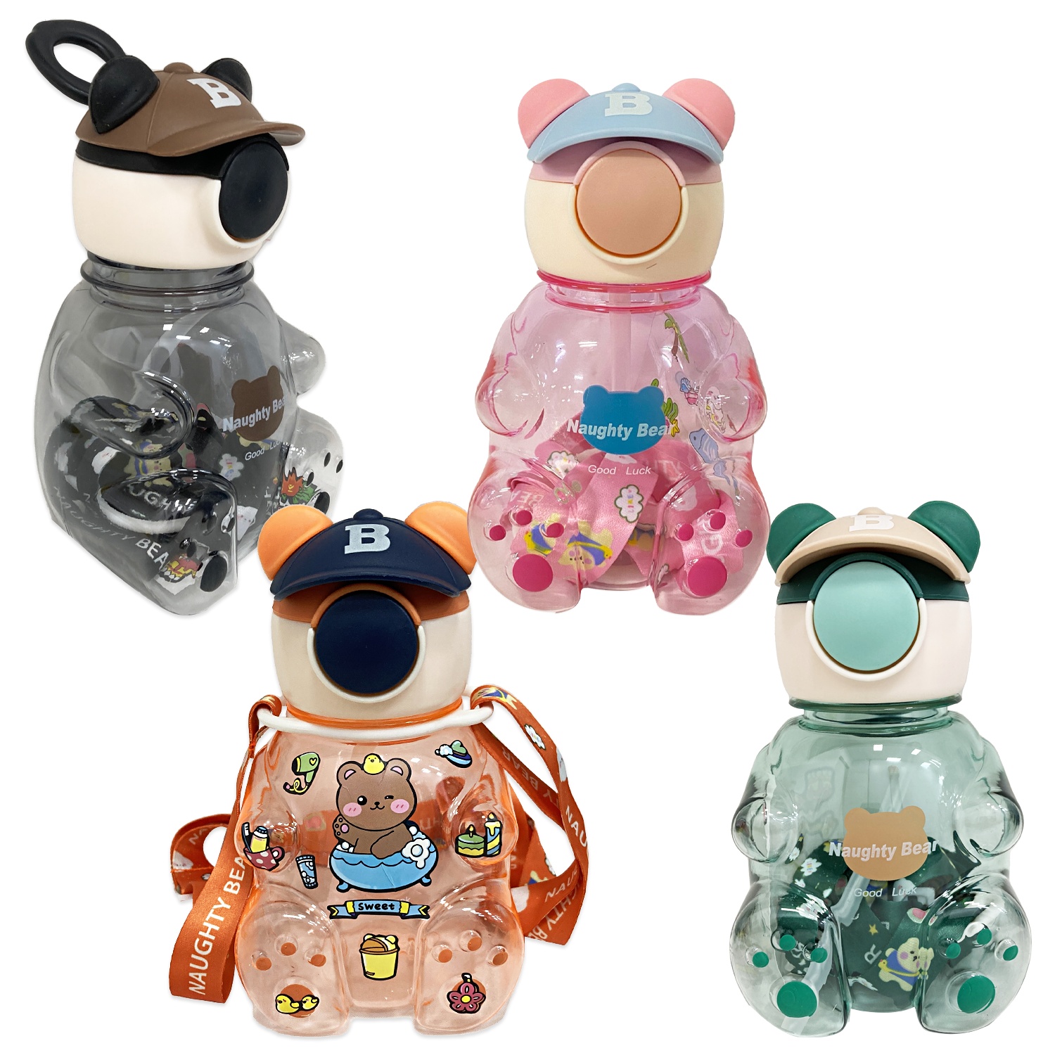 TERMO OSO CON STICKERS 750ML