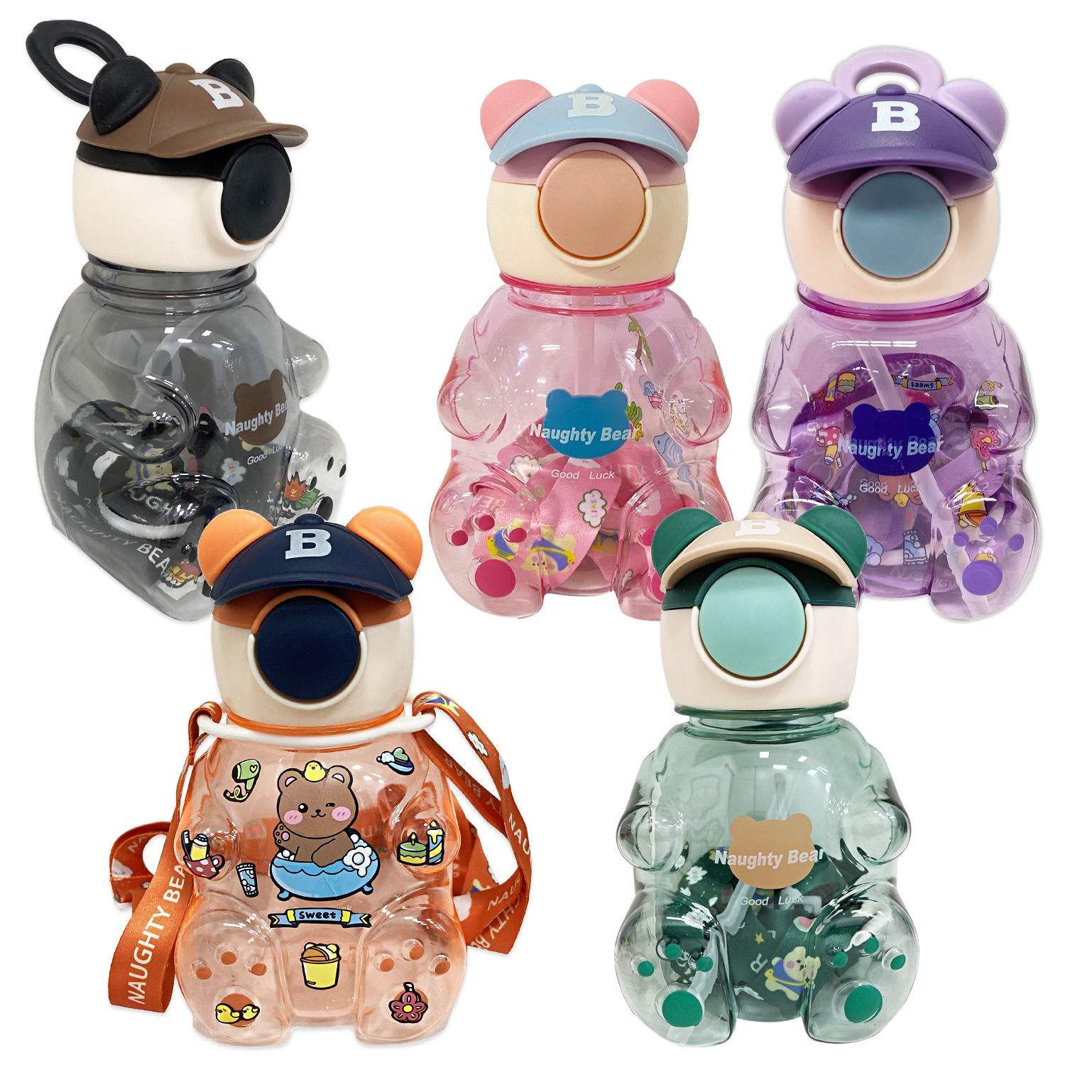 TERMO OSO CON STICKERS 750ML