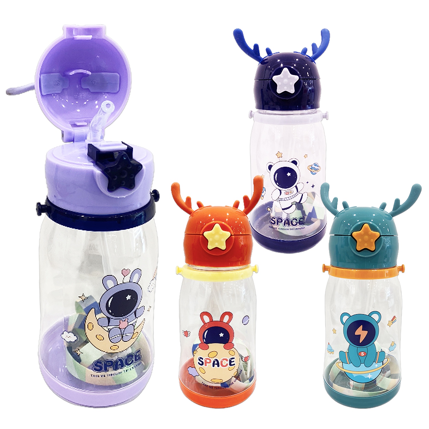 TERMO ASTRONAUTA CUERNOS 600ML