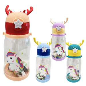 TERMO UNICORNIO CUERNOS 600ML
