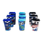 VASO TERMO FUTBOL X3 1000-700-400ML