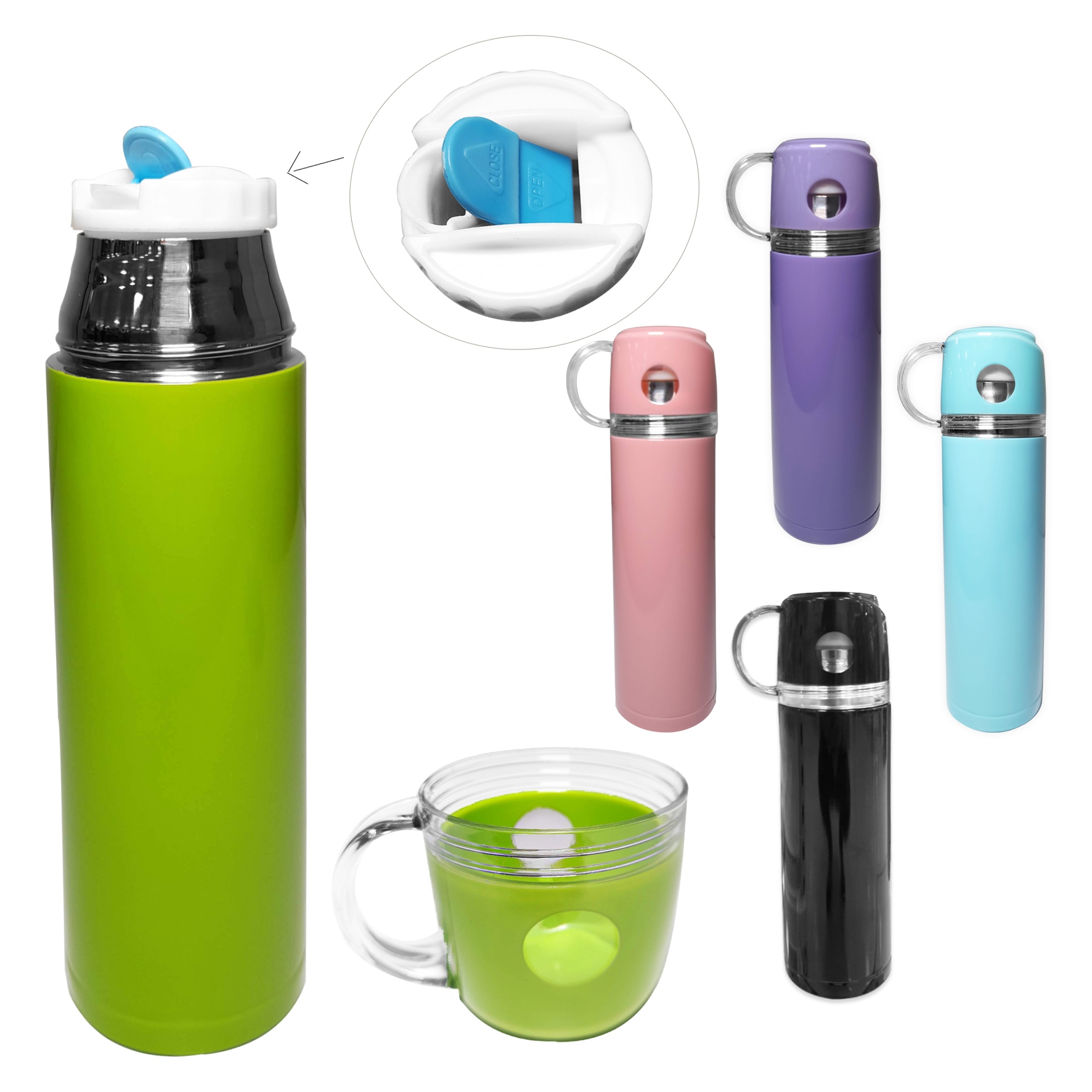 TERMO TERMICO COLORES 500ML