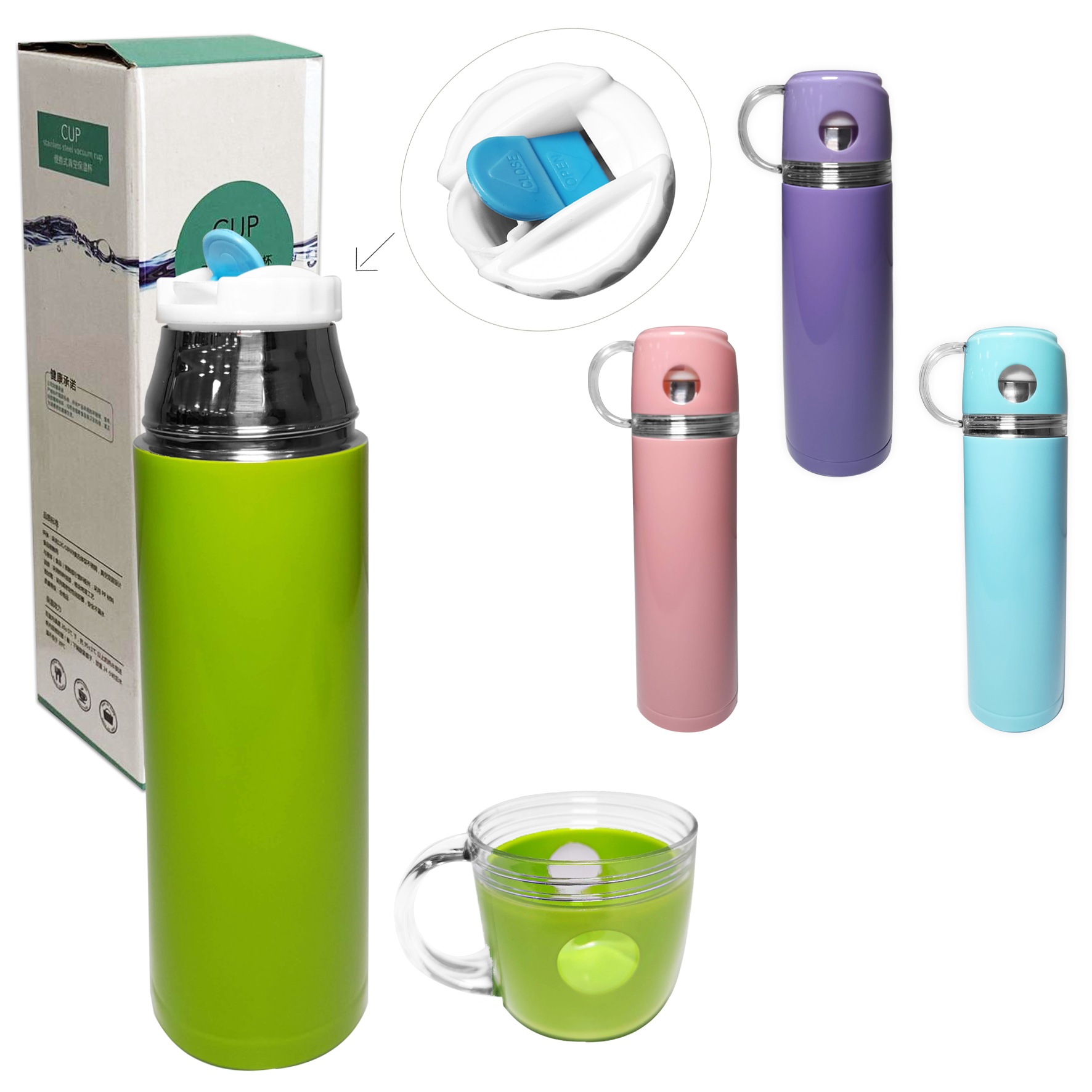 TERMO TERMICO COLORES 500ML