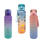 TERMO MOTIVACIONAL CON PINES Y STIKERS 900ML