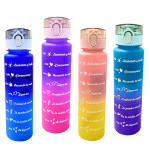 TERMO MOTIVACIONAL CON PINES Y STICKERS 900ML