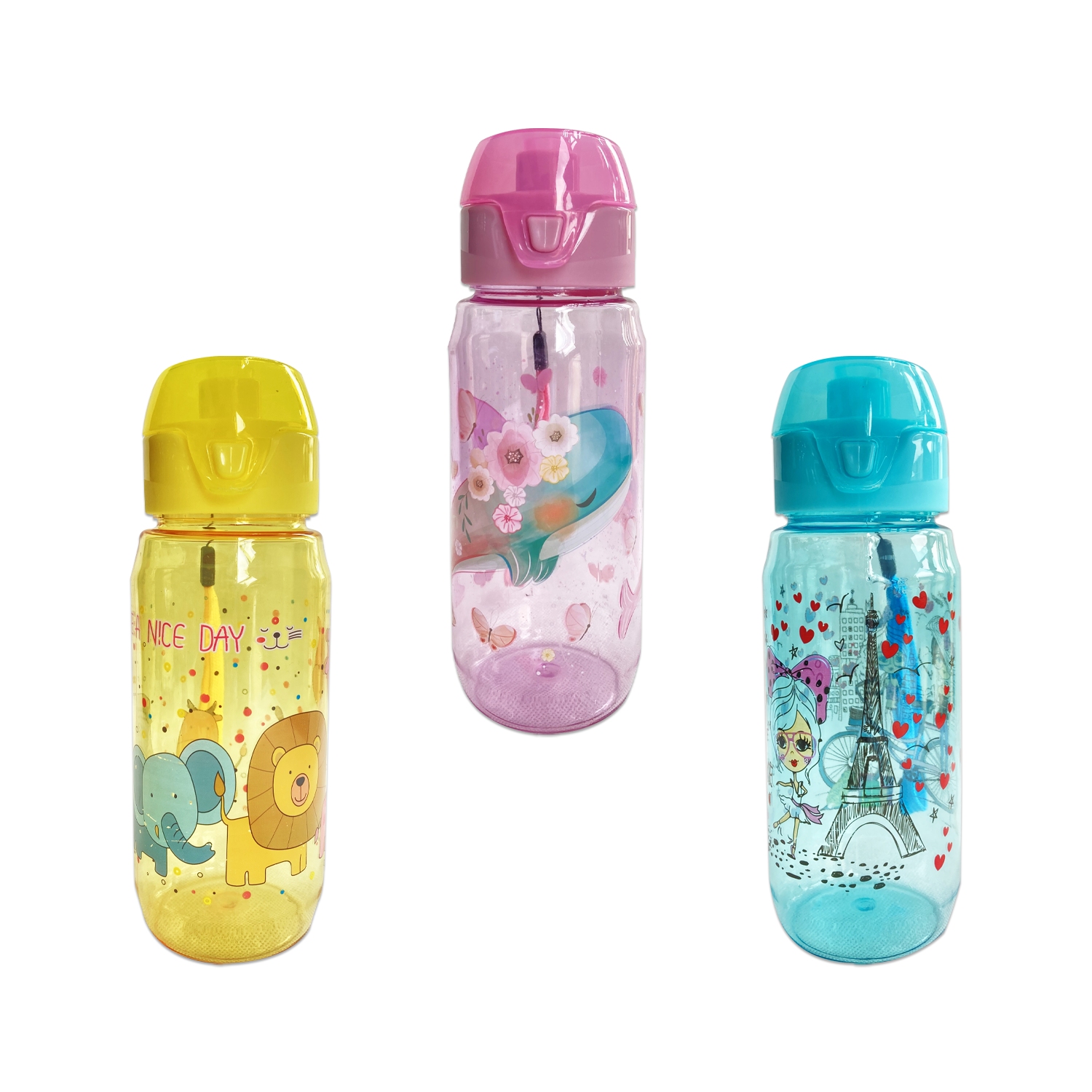 TERMO PLASTICO ESTAMPADO 500ML