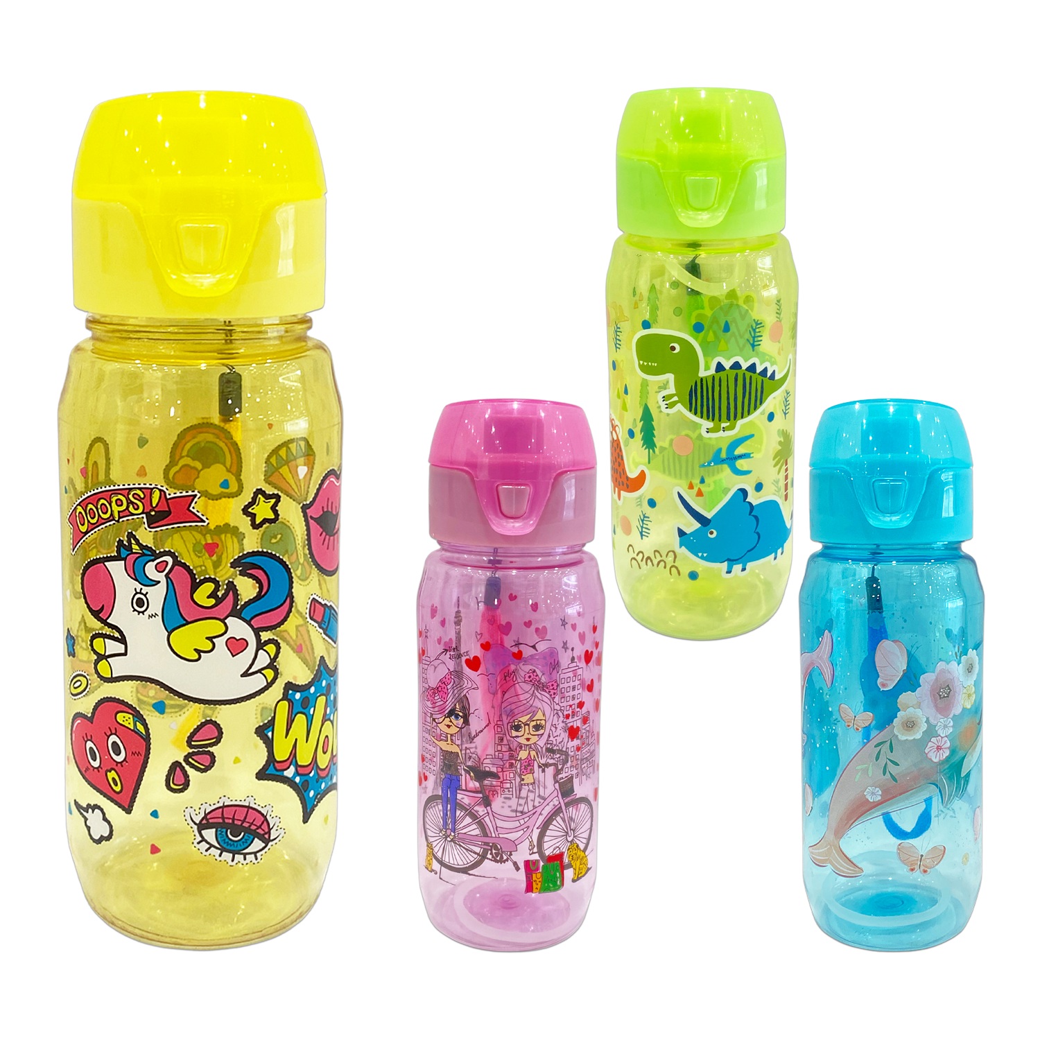 TERMO PLASTICO ESTAMPADO 500ML