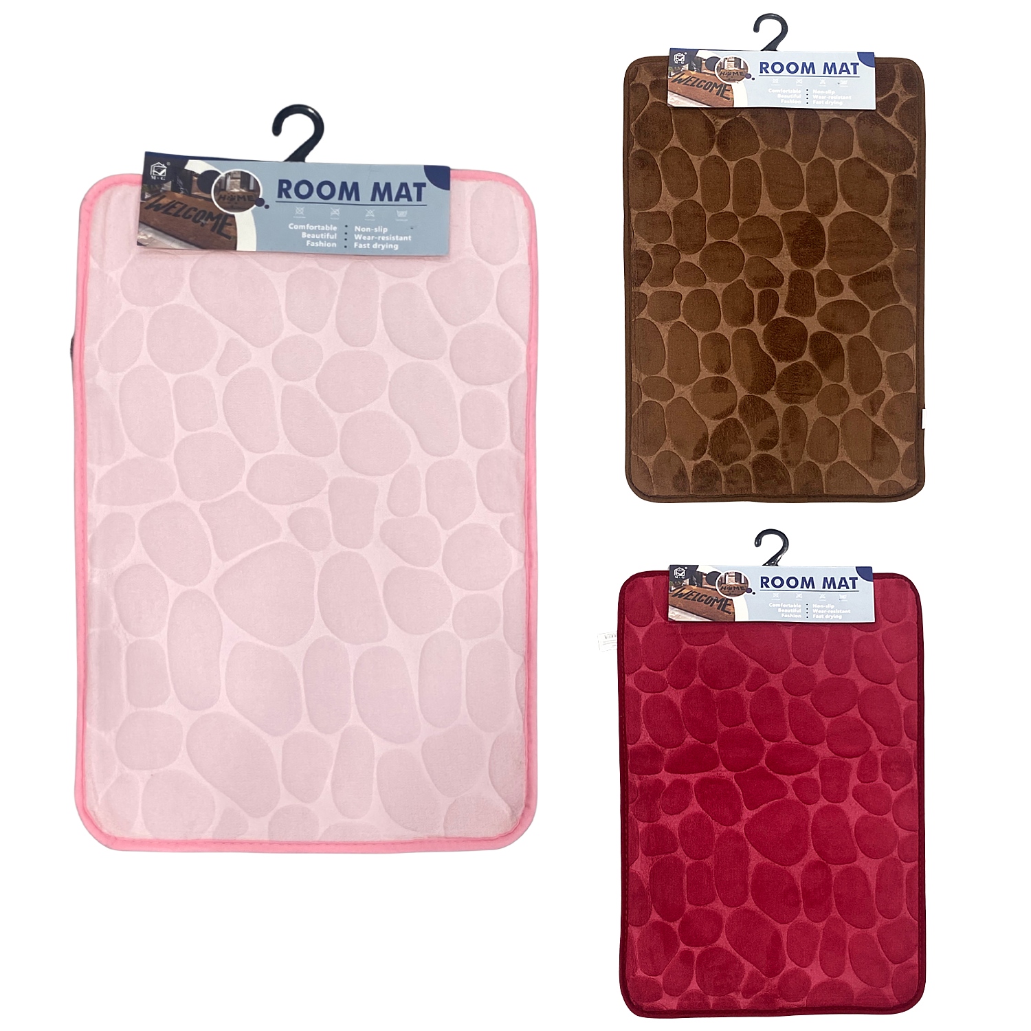 TAPETE RELIEVE COLORES 40*60CM