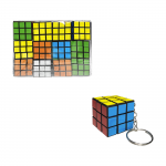 LLAVERO CUBO 3CM (PQTX12)