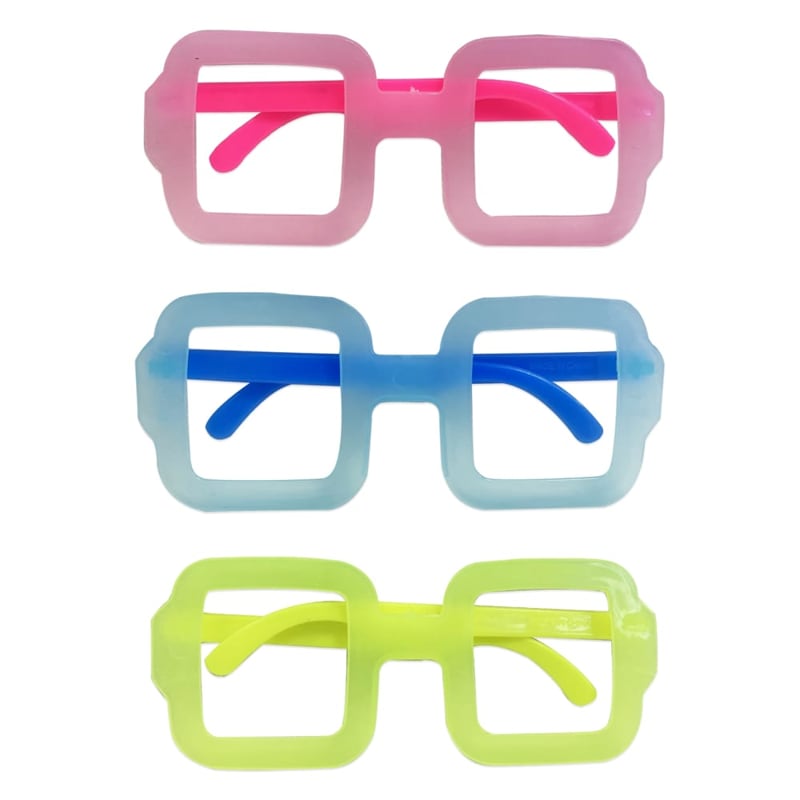 GAFAS PARA FIESTA CUADROS (PQTX12)